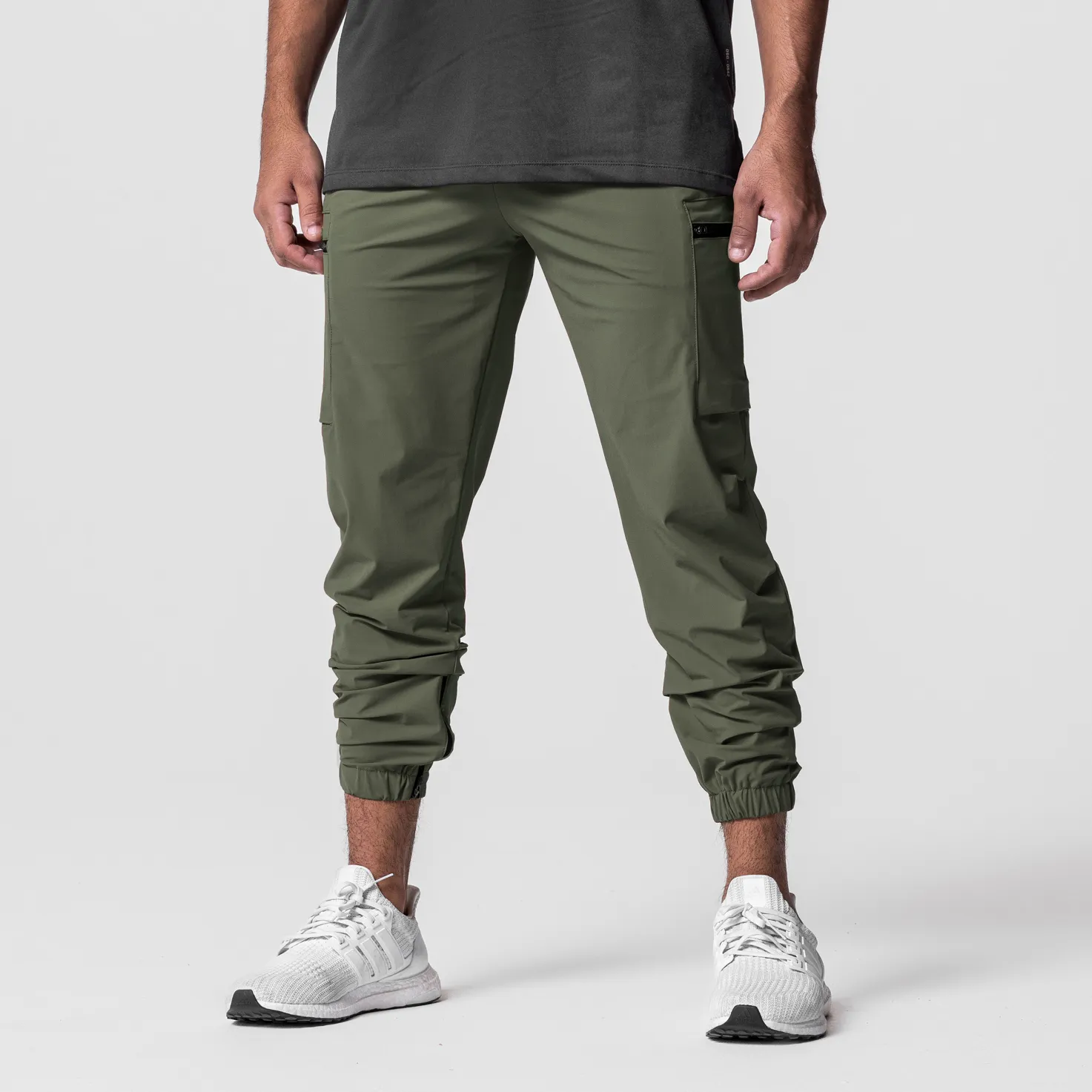 0656. Tetra-Lite® Standard Zip Jogger - Olive