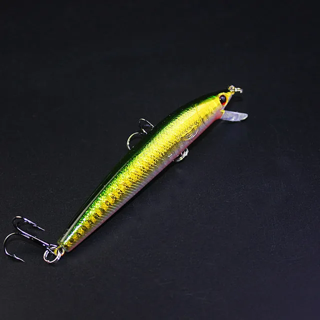 1PC Minnow Fishing lure Crankbait Hard Bait 10cm/8.5g Pesca Leurre Carp Fishing wobblers Isca Artificial Fishing Tackle ZB202