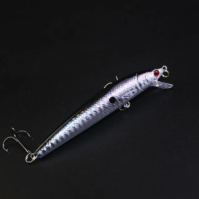 1PC Minnow Fishing lure Crankbait Hard Bait 10cm/8.5g Pesca Leurre Carp Fishing wobblers Isca Artificial Fishing Tackle ZB202