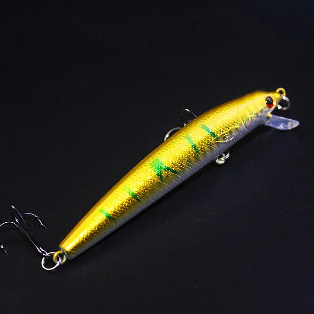 1PC Minnow Fishing lure Crankbait Hard Bait 10cm/8.5g Pesca Leurre Carp Fishing wobblers Isca Artificial Fishing Tackle ZB202