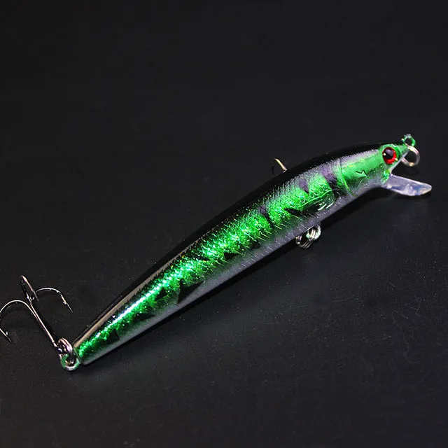 1PC Minnow Fishing lure Crankbait Hard Bait 10cm/8.5g Pesca Leurre Carp Fishing wobblers Isca Artificial Fishing Tackle ZB202