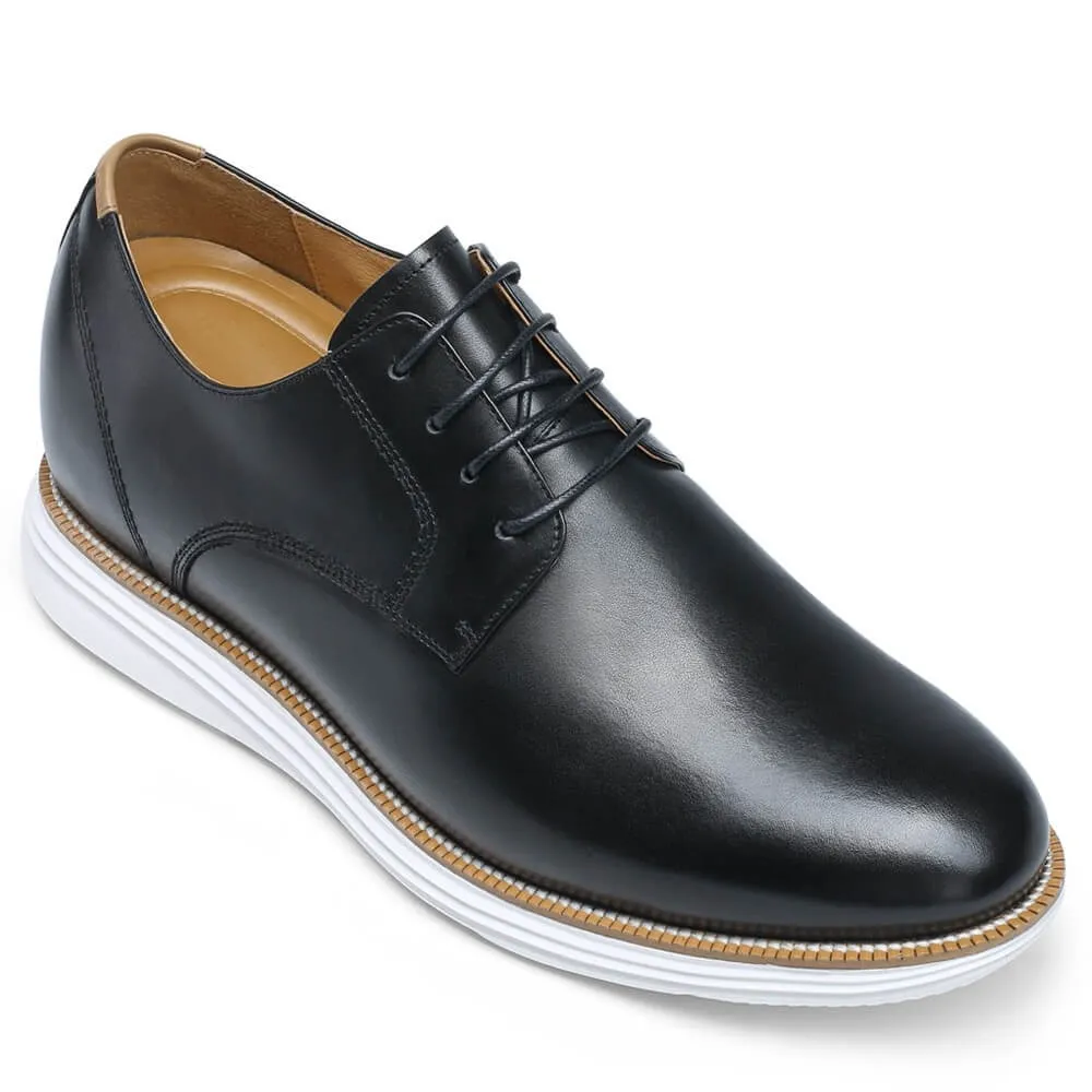 7 CM/ 2.76 Inches CMR CHAMARIPA Height Increasing Men's Derby Shoes - Elevate Your Elegance with 2.76-Inch Heels