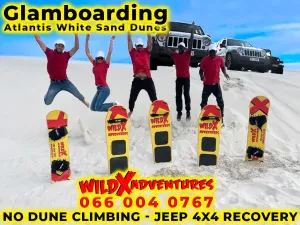 Activity Combo: Jeep 4x4 Experience & Glam Sandboarding for 1, 2, 4 or 6