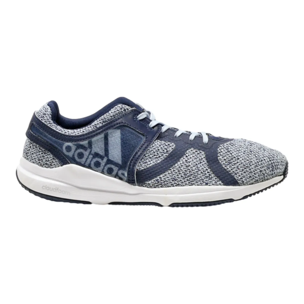 ADIDAS Cloudfoam Sneaker Trainers Blue Synthetic Womens UK 7