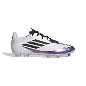 adidas F50 League FG Messi-  White/ Core Black/ Unity Purple