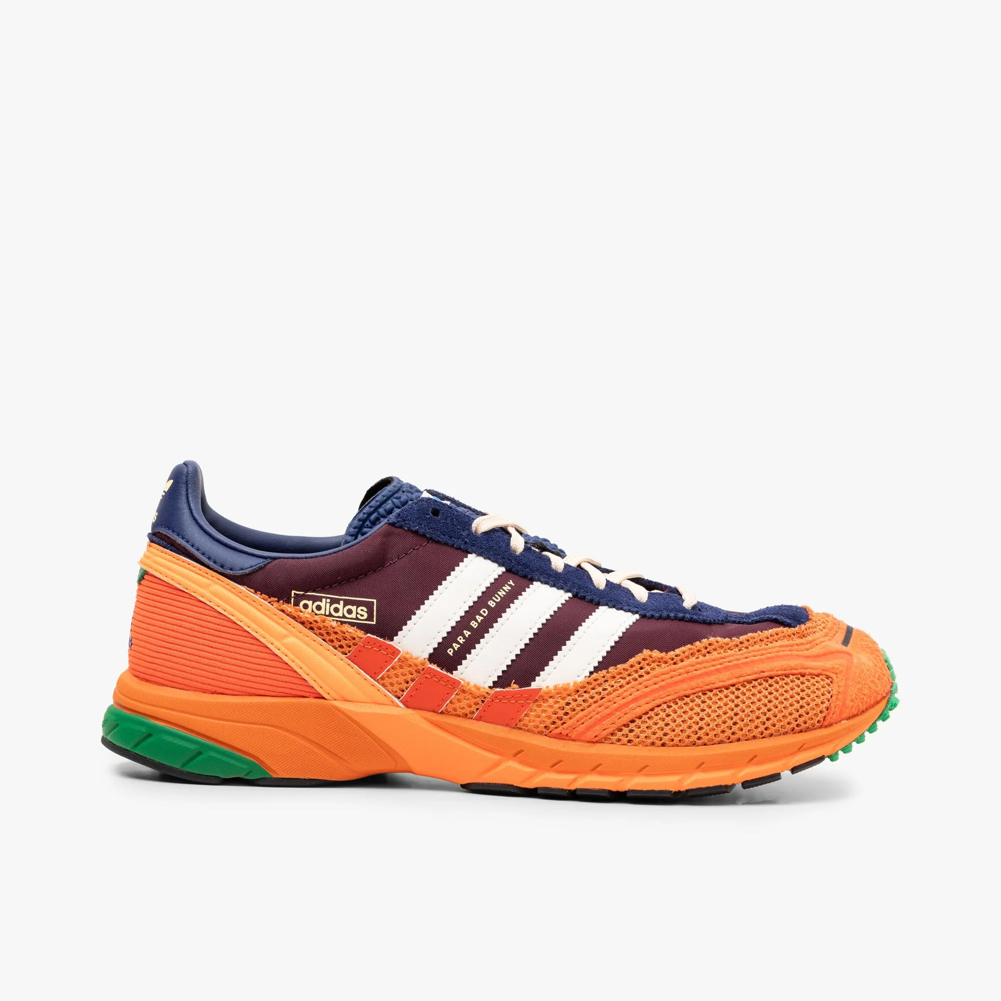 adidas x Bad Bunny Adizero SL 72 Maroon / Semi Solar Orange