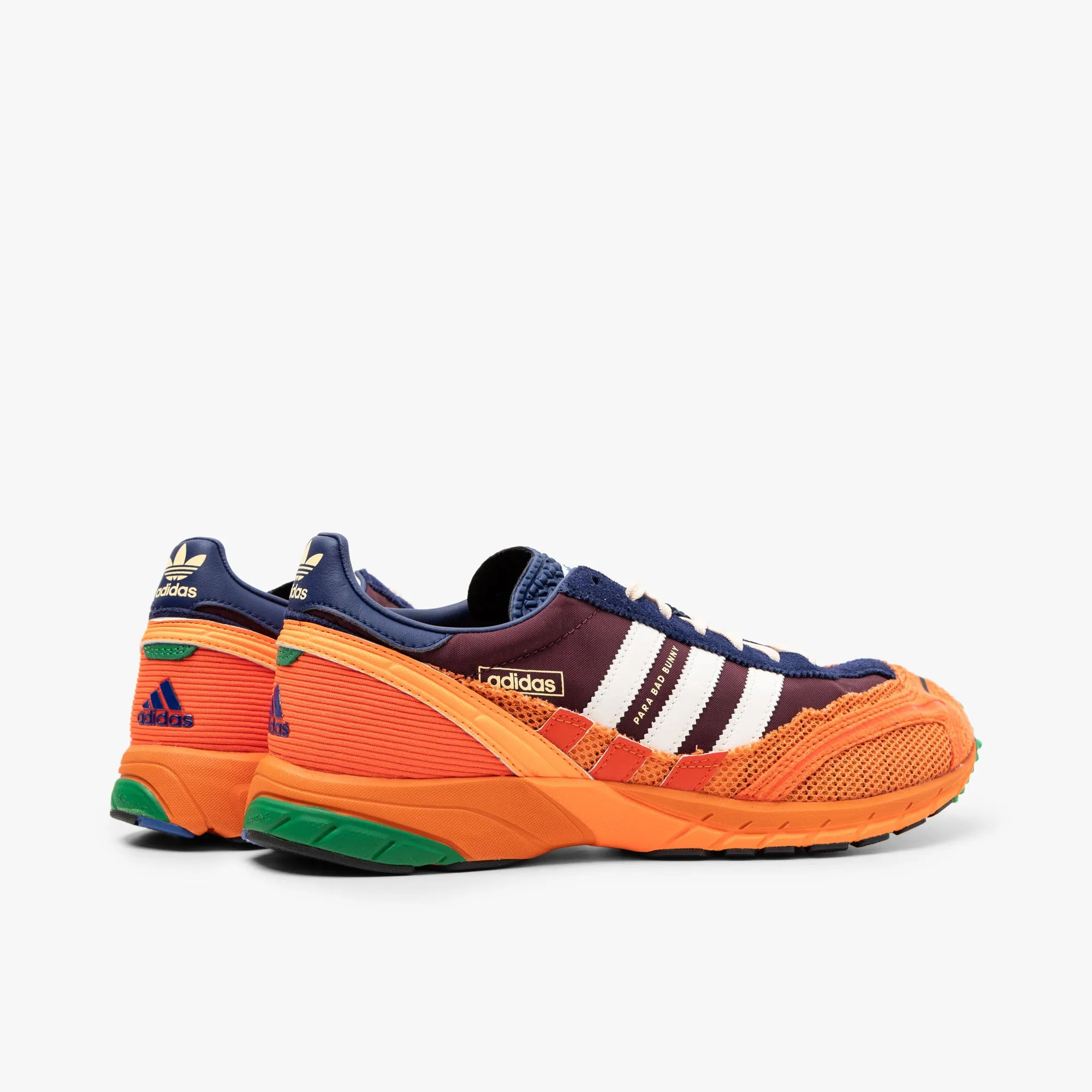 adidas x Bad Bunny Adizero SL 72 Maroon / Semi Solar Orange