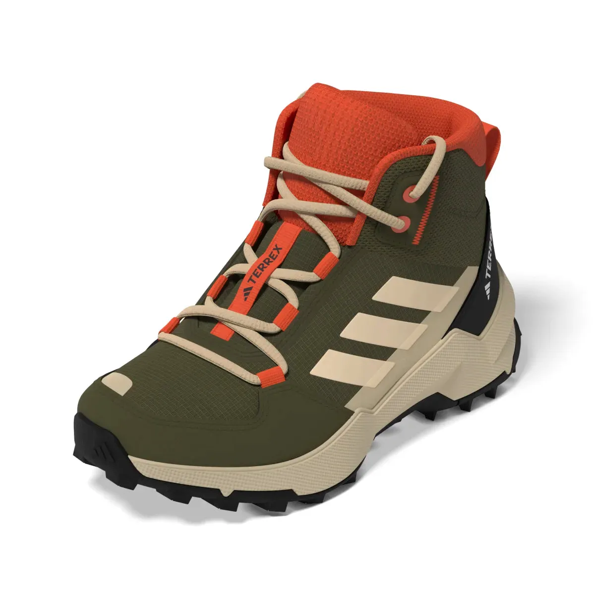 adidas Youth Terrex Ax4r Mid Hiking Shoes