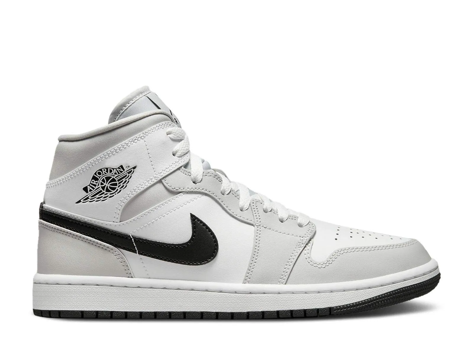 Air Jordan 1 Mid ‘Grey Fog’ Unfading Sneaker