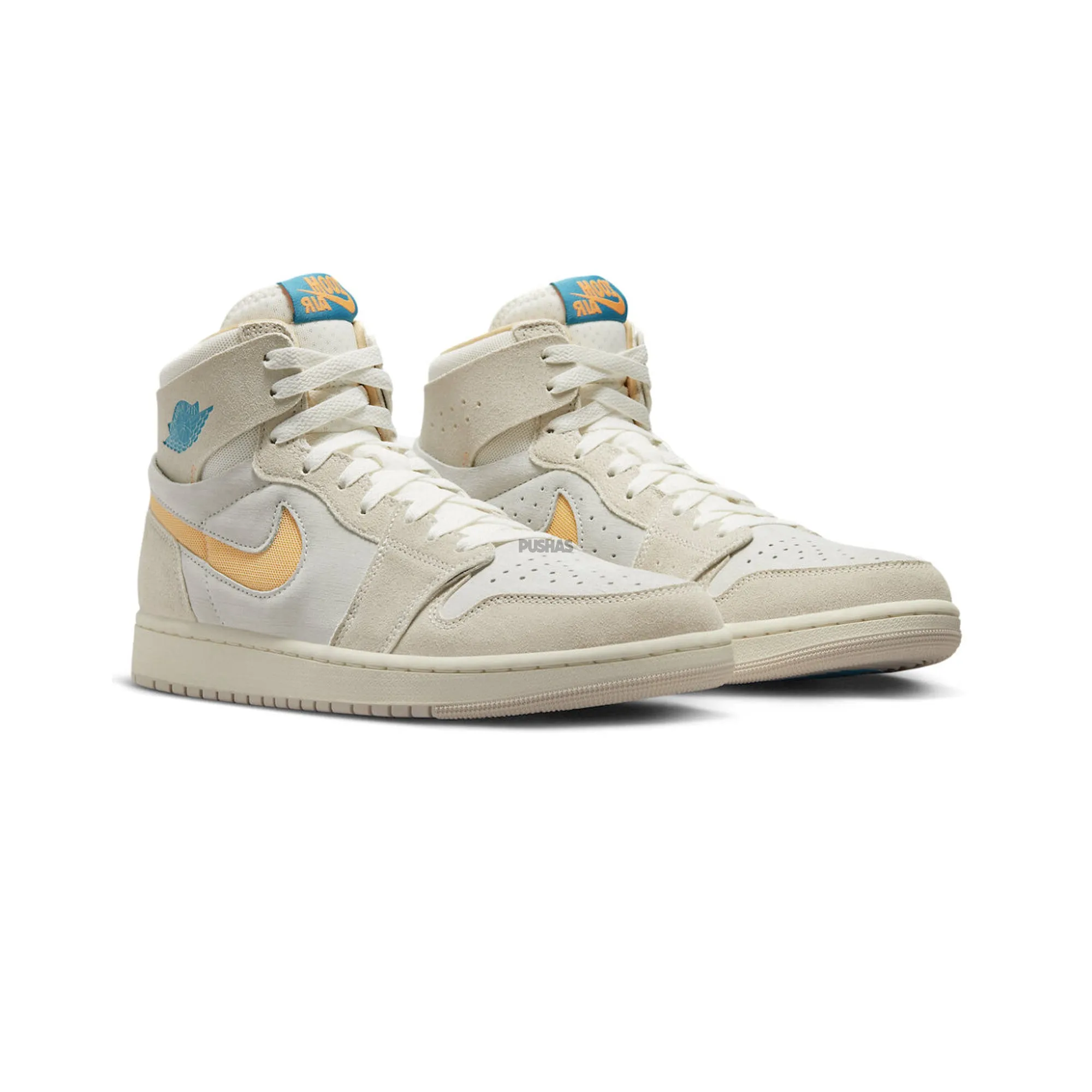 Air Jordan 1 Zoom CMFT 2 'Orewood Brown Bright Citrus Sail' (2023)