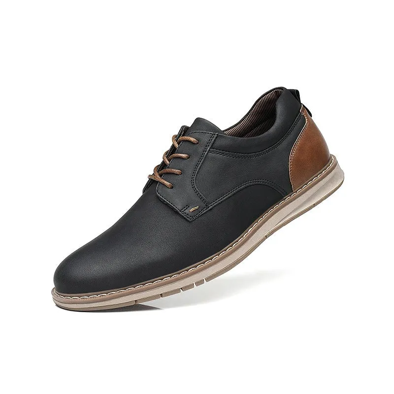 Angelo Ricci™ Comfy Business Pu Leather Breathable Casual Shoes