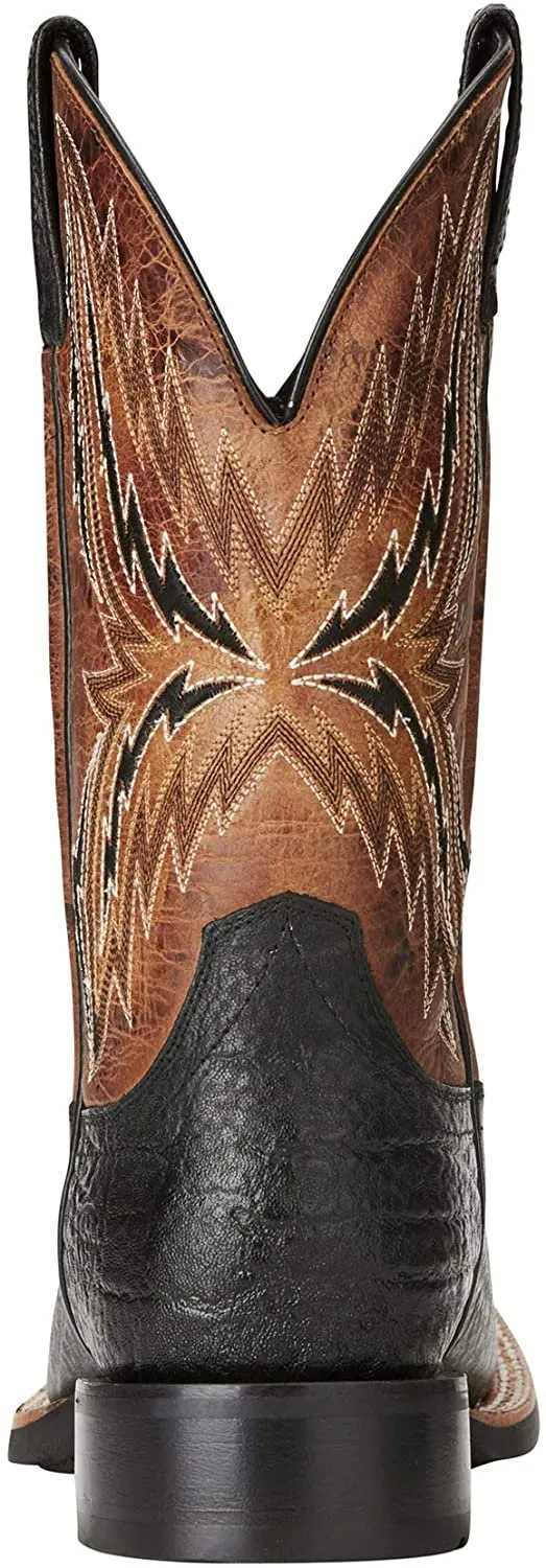 Ariat Men's Arena Rebound Western Boots - Men's Wide Square Toe Leather Boot