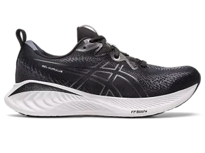 Asics Womens Gel Cumulus 25 Wide- Black/White (1012B439-002)