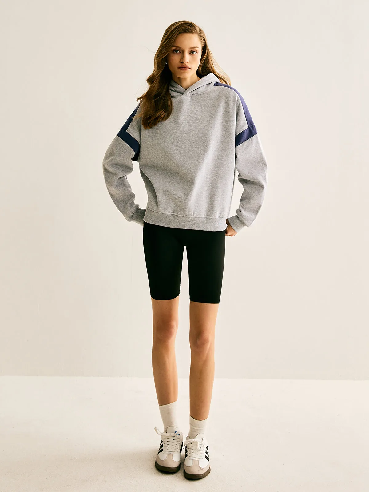 Athleisure Color Block Hoodie