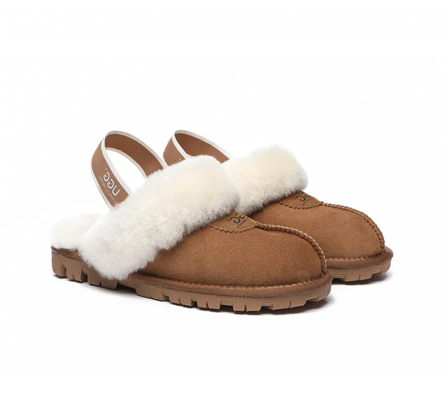 Australian Shepherd Ugg Slingback Slippers Unisex Waffle Plus - AS2042