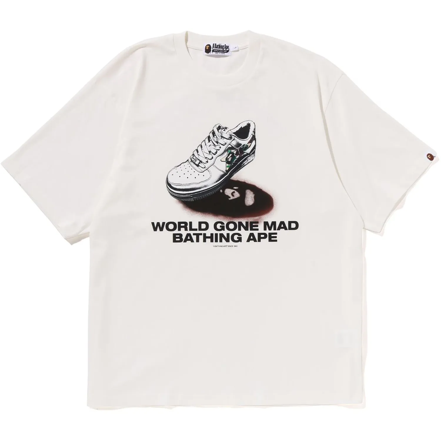 BAPE SHOES GRAPHIC TEE MENS