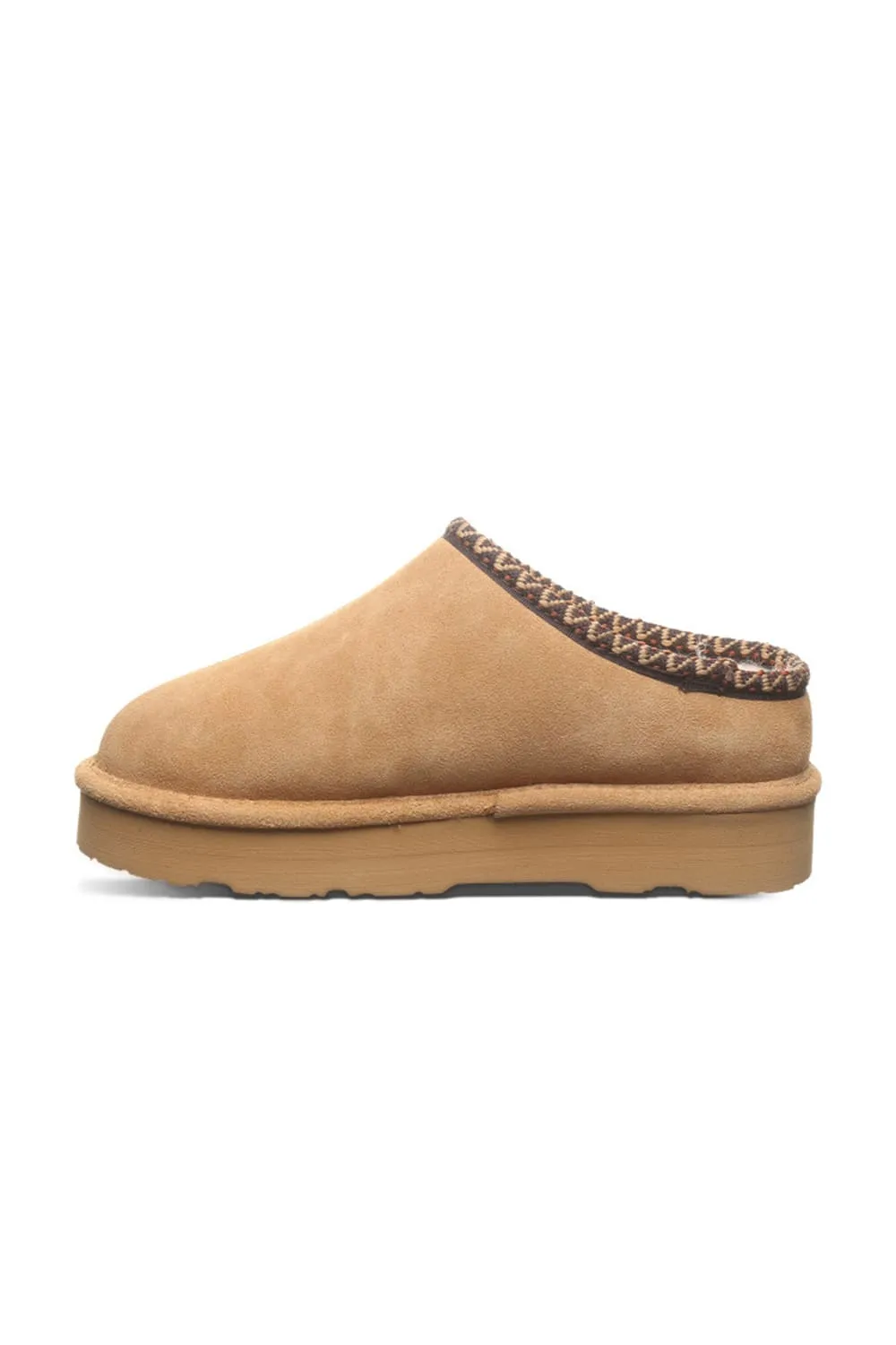 Bearpaw Martis Platform Slipper Clogs for Women in Iced Coffee | 3038W-245 ICE COFFEE