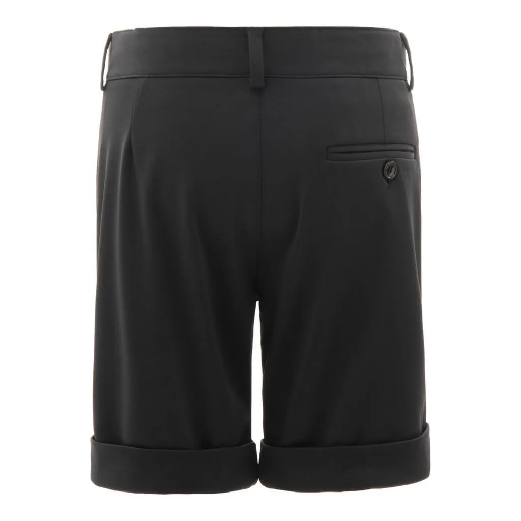 Black Athleisure Shorts