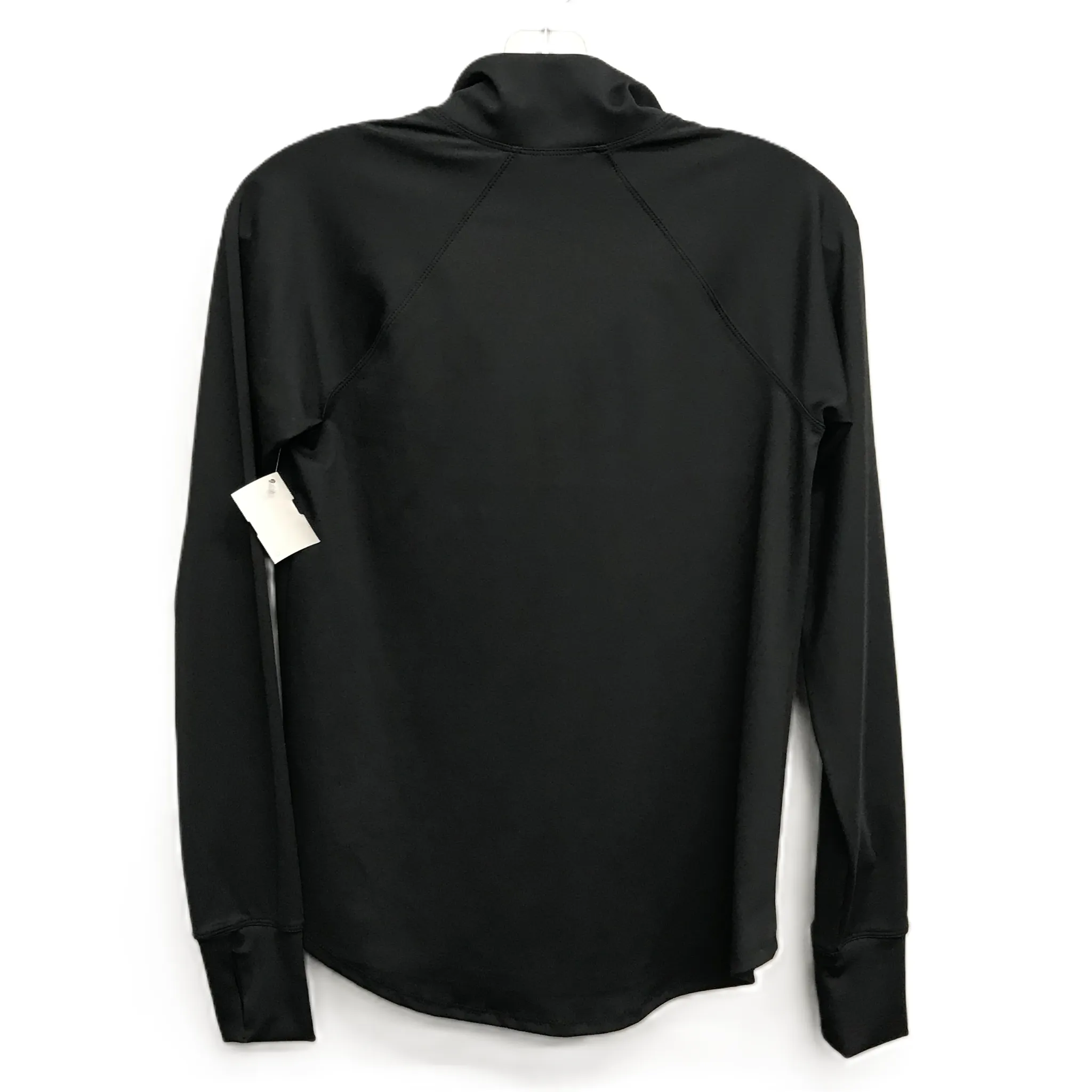 Black Athletic Top Long Sleeve Crewneck By Ideology, Size: Xs