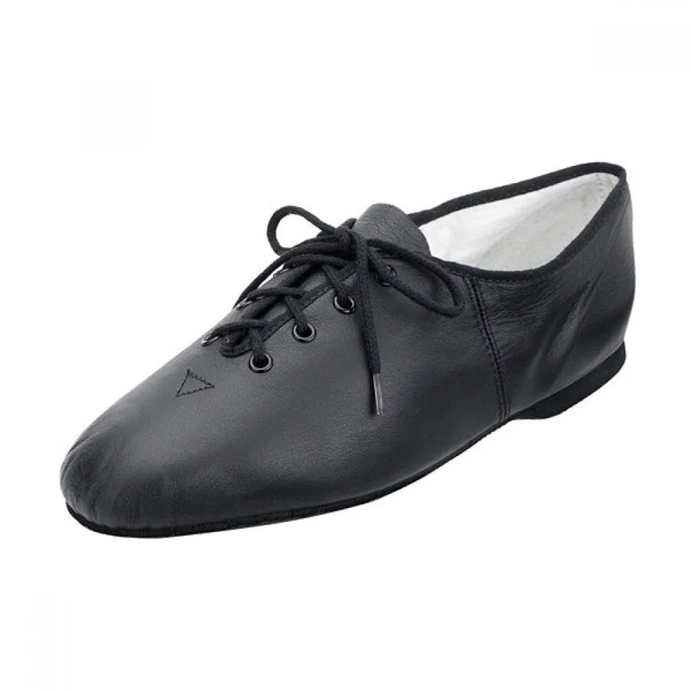 Bloch 462 Essential Black Full Sole Lace Up Jazz Shoe