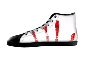 Blood Print Shoes