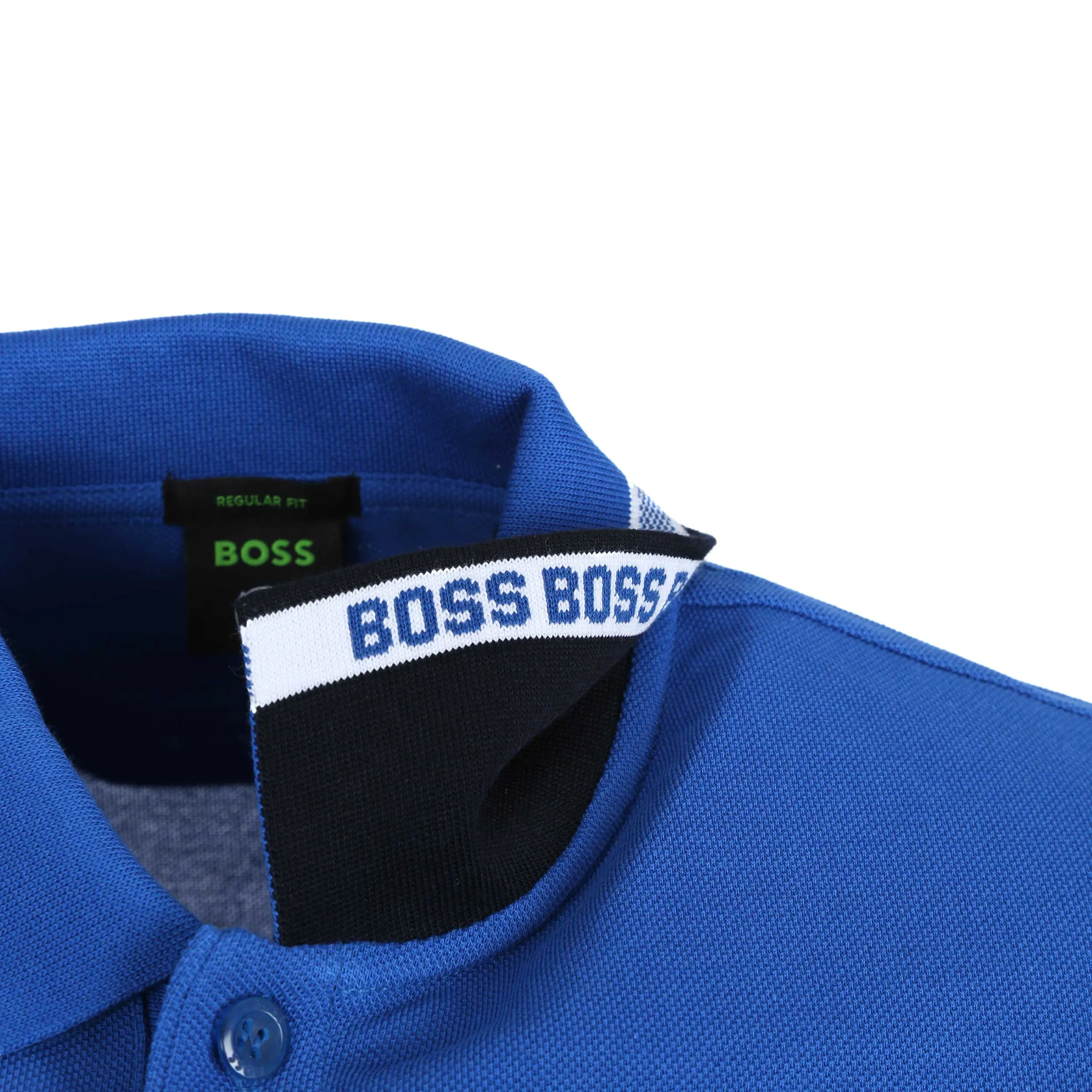 BOSS Paddy Polo Shirt in Bright Blue