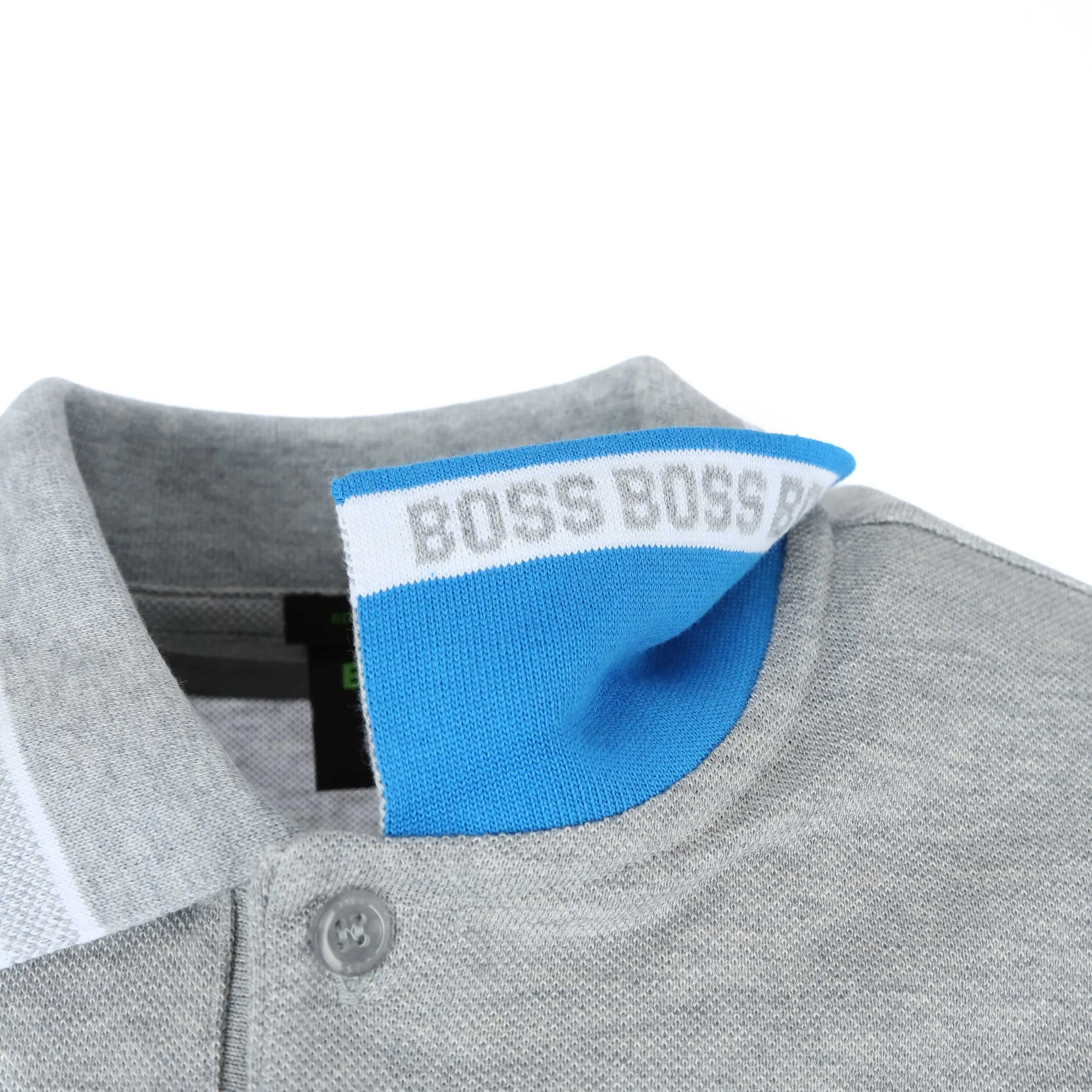 BOSS Paddy Polo Shirt in Grey