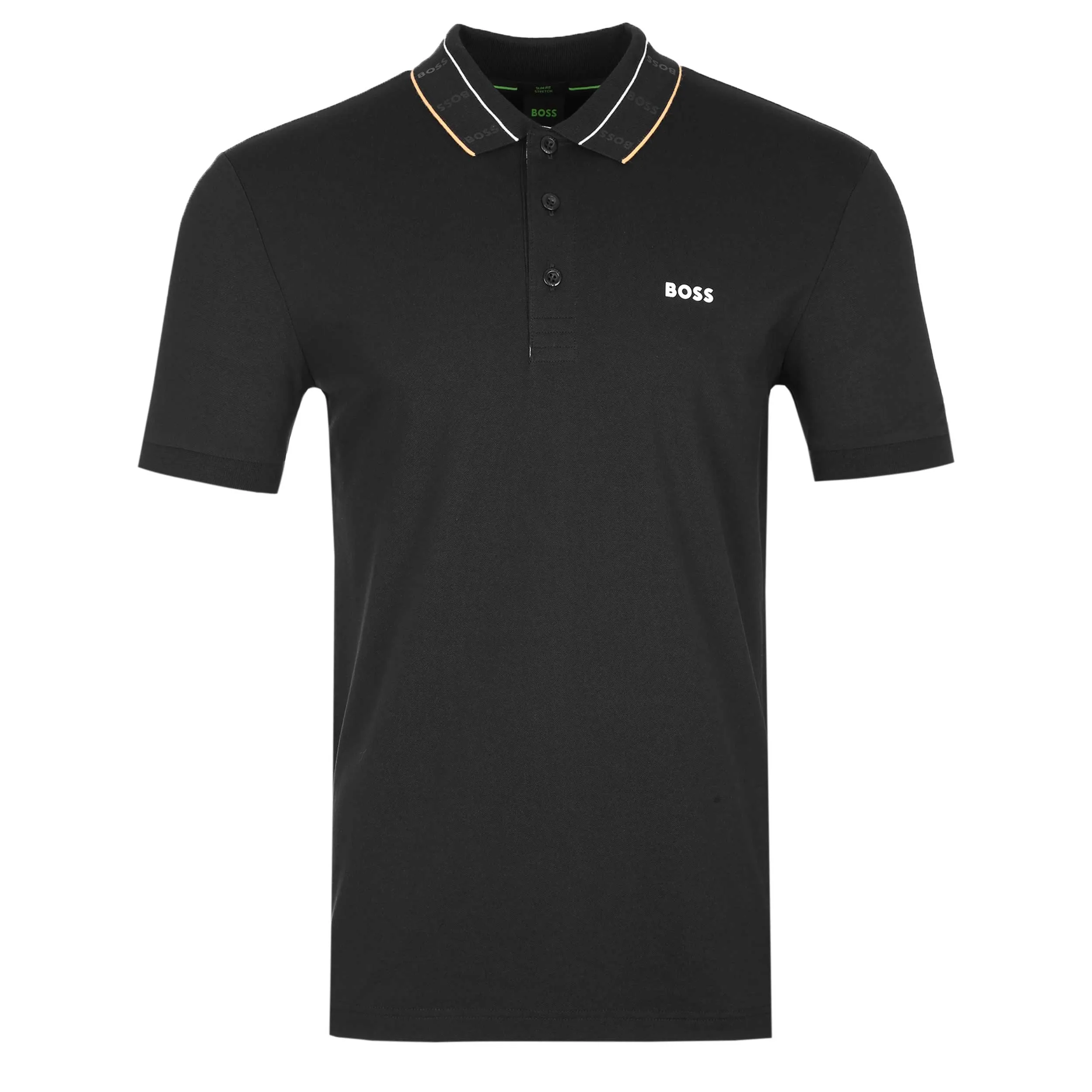 BOSS Paule Polo Shirt in Black