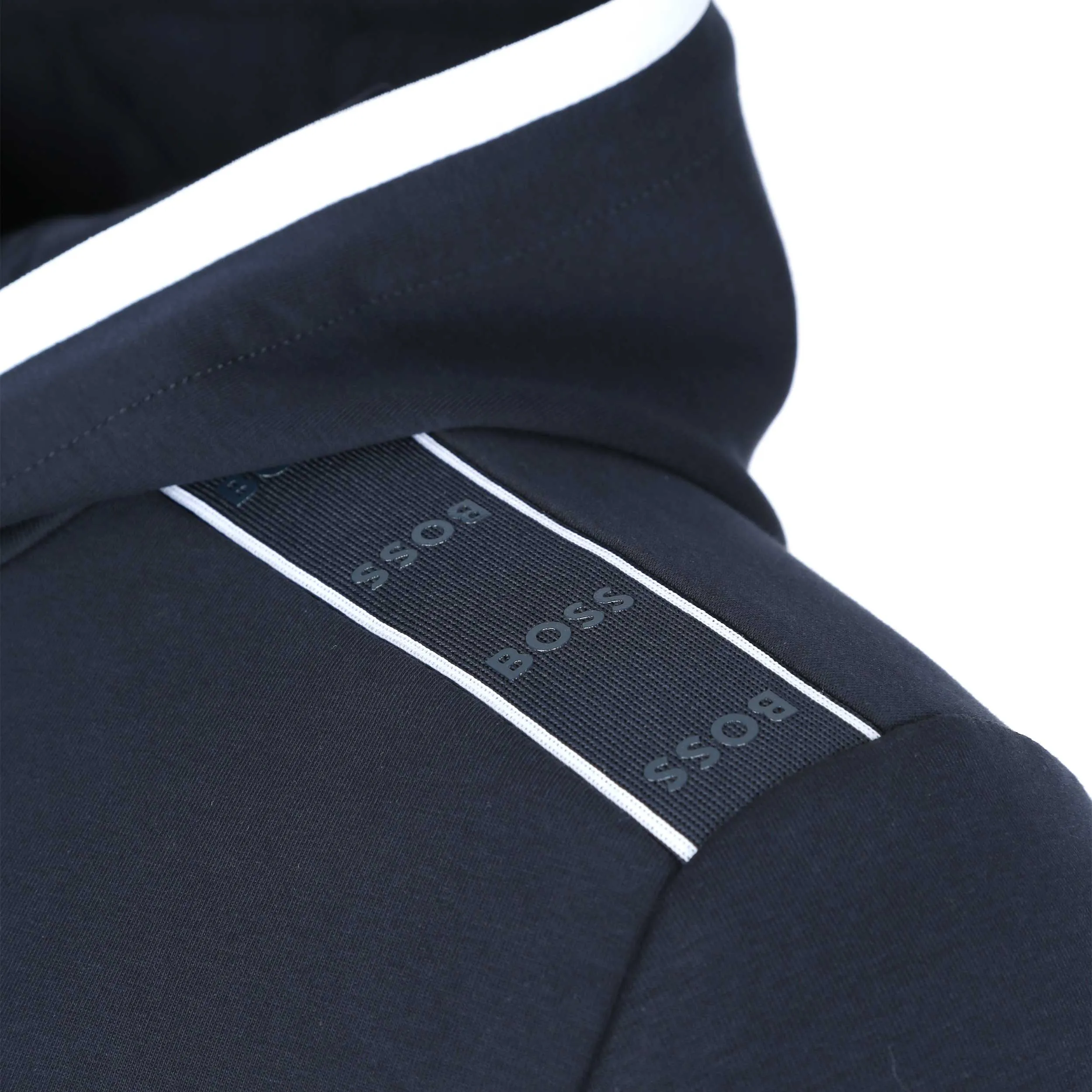 BOSS Soody 1 Hooded Sweat Top in Navy