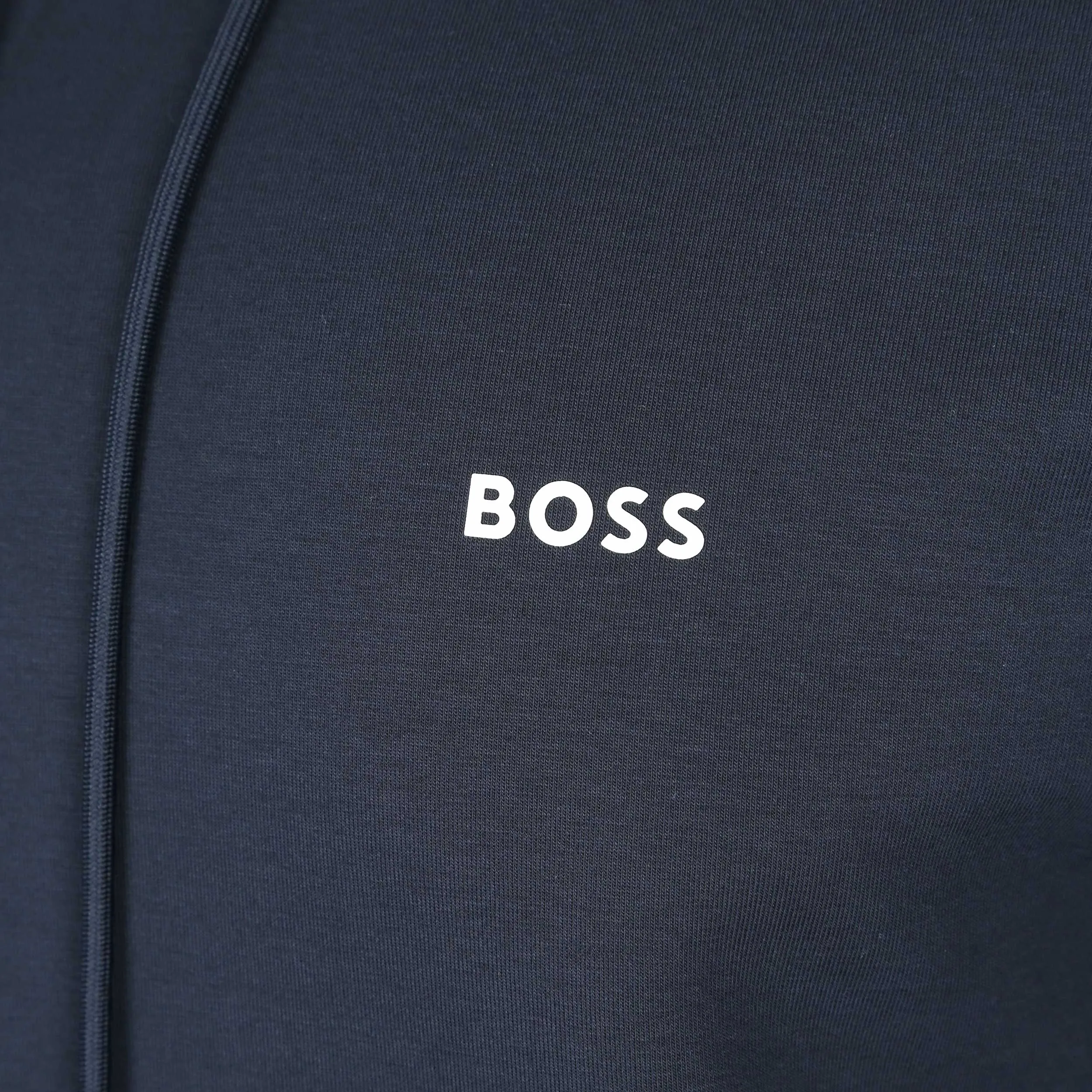 BOSS Soody 1 Hooded Sweat Top in Navy