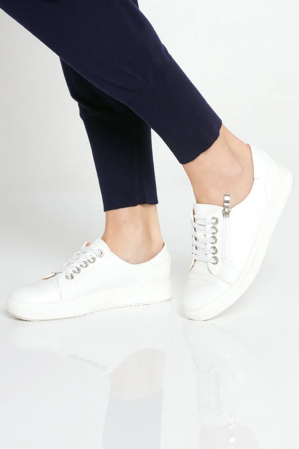 Cara Sneakers - White