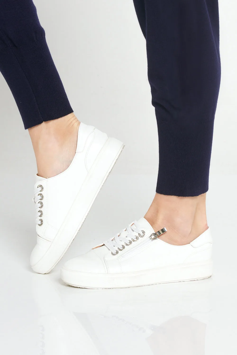 Cara Sneakers - White