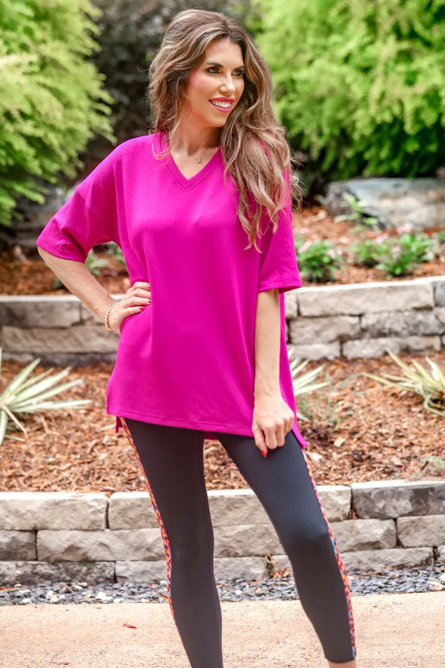 Cody Athletic Tunic Top