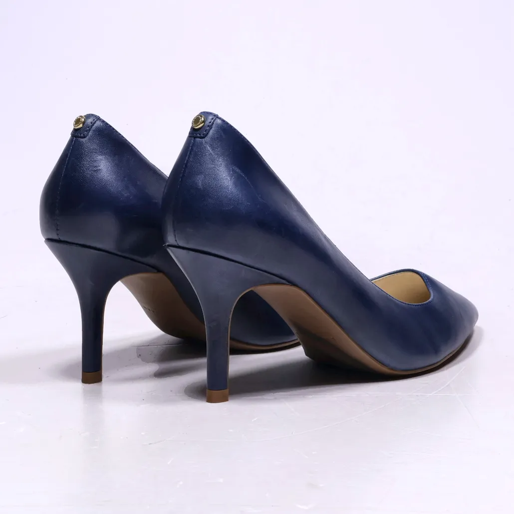 Cole Haan High-Heel Shoes Leather Blue Colour For Women