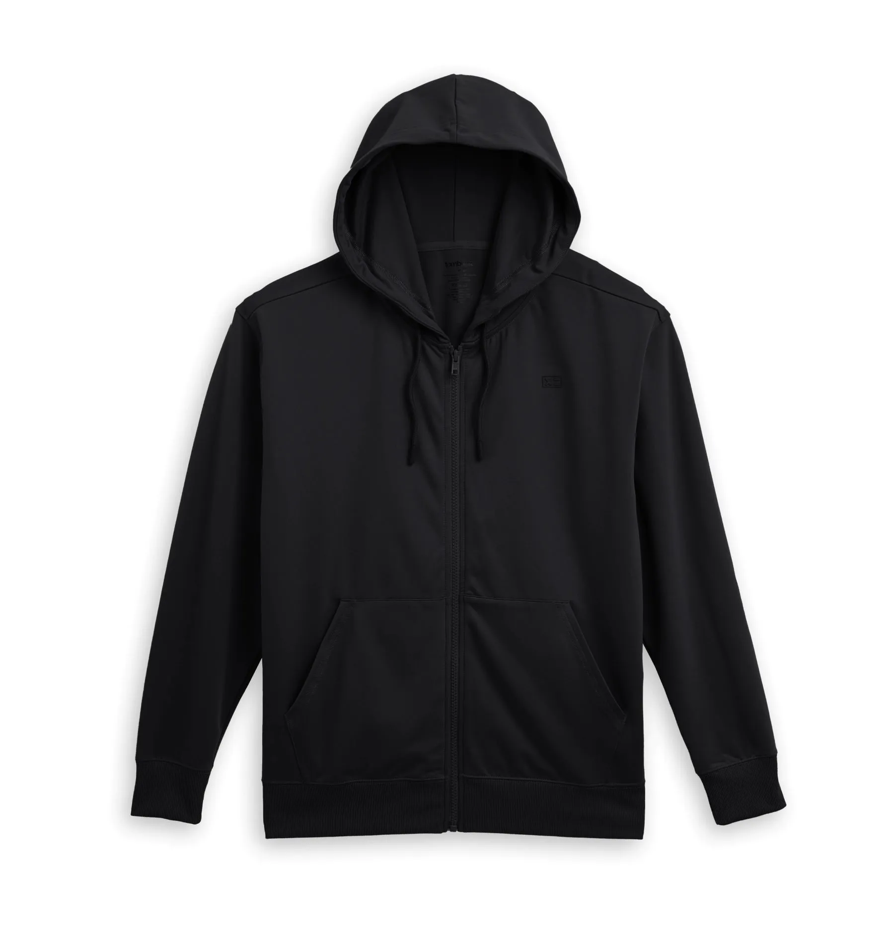 Cozy Luxe Full Zip Hoodie - Black