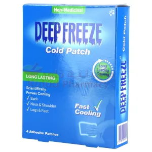 Deep Freeze Transdermal Patch 4 PC