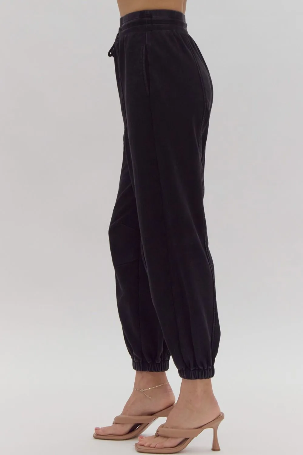 Deluxe Athleisure Set Pants - Black