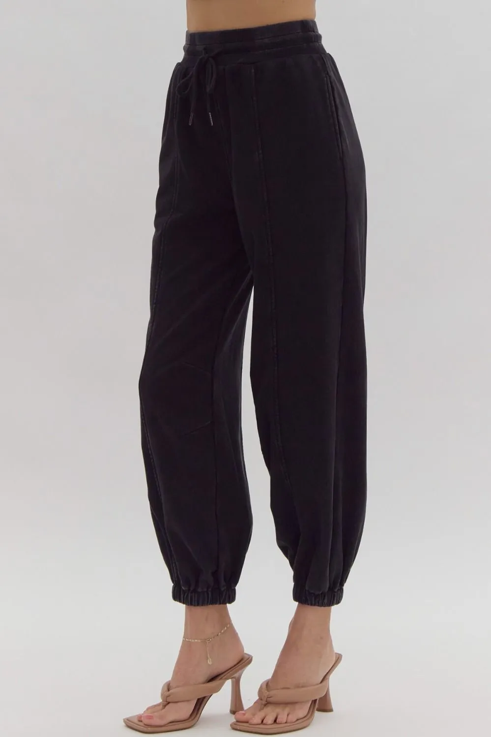 Deluxe Athleisure Set Pants - Black