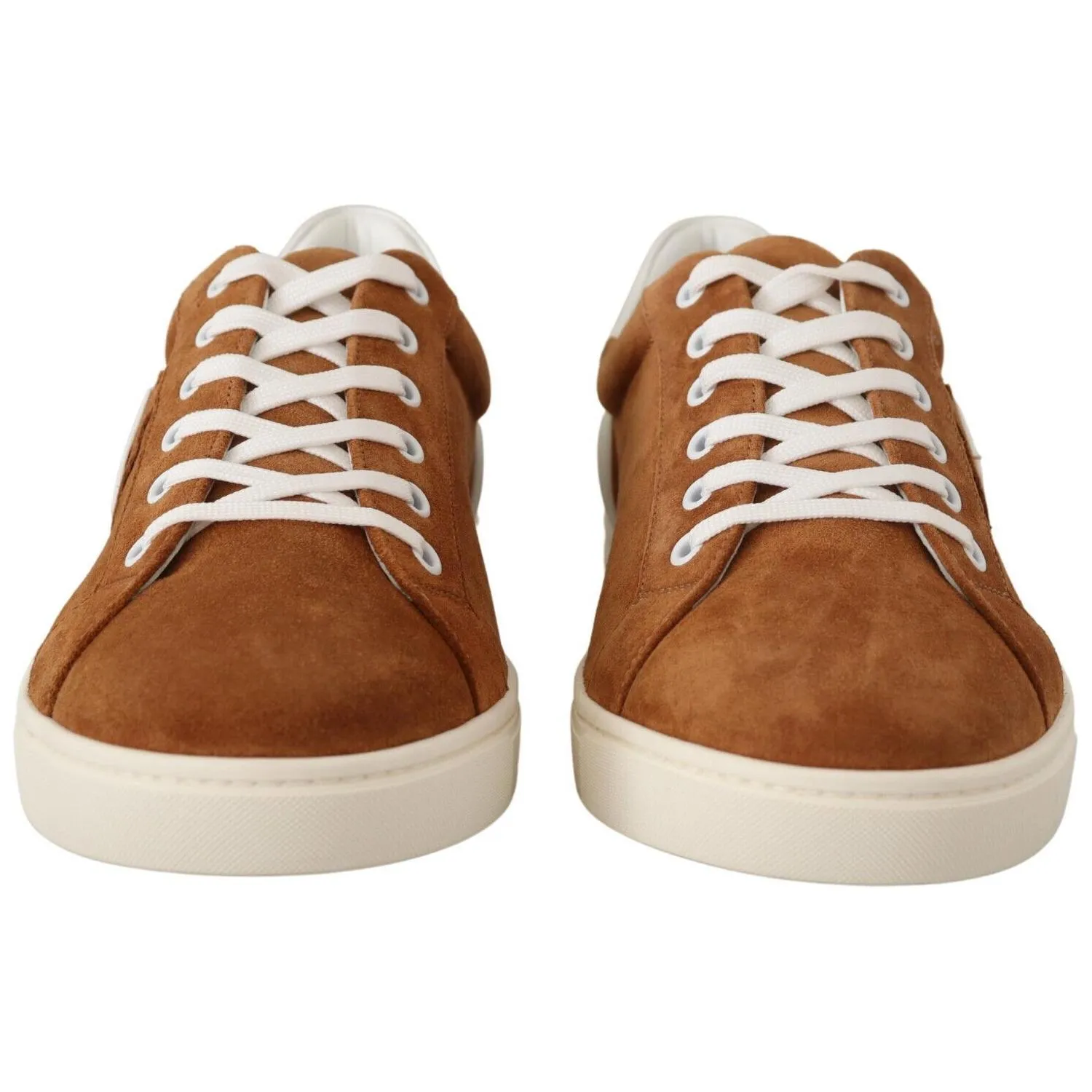 Dolce & Gabbana Elegant Two-Tone Leather Sneakers