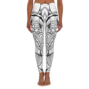 Doodle Cactus - Inovax Women's Spandex Leggings