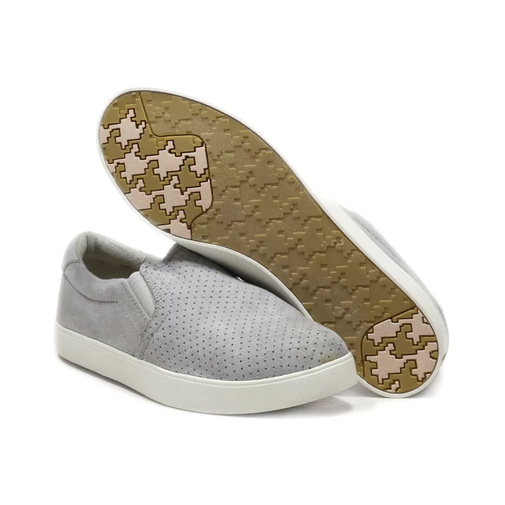 Dr. Scholl'S Slip Ons Suede Grey Colour For Women