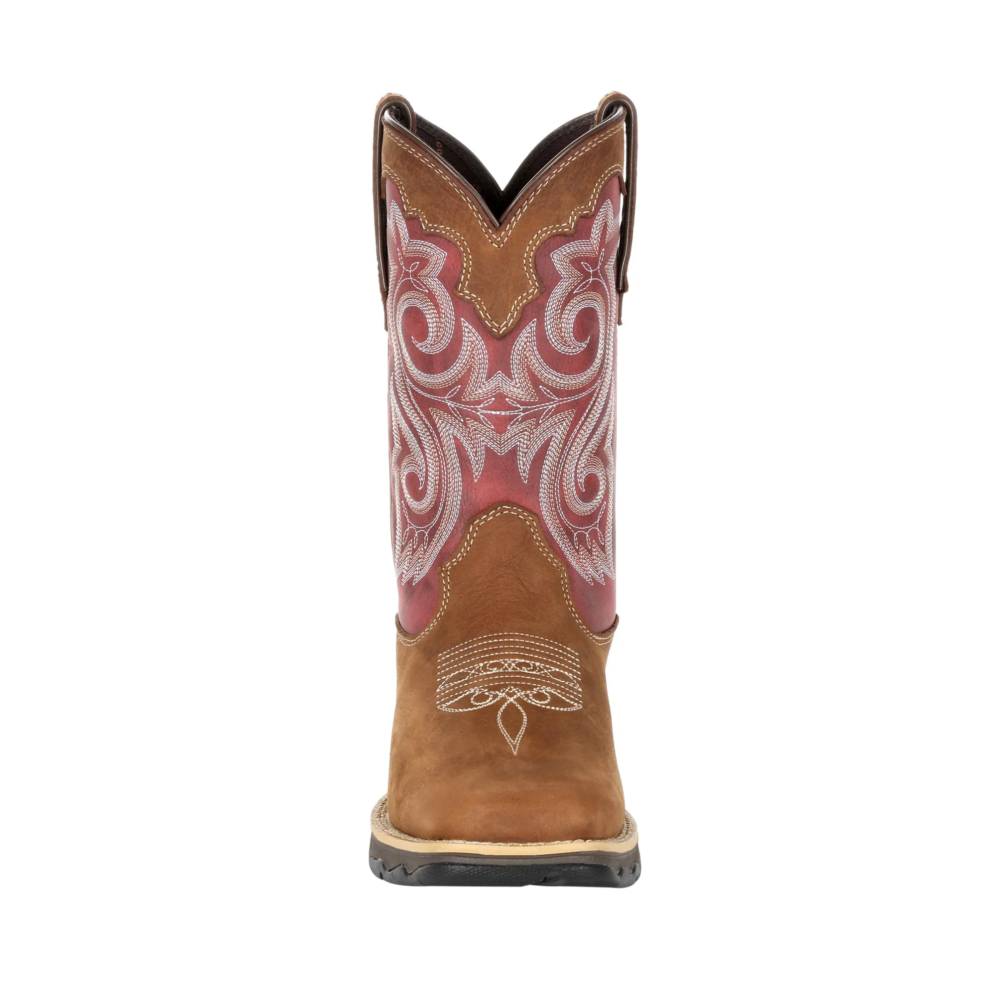 Durango Womens Briar/Rusty Leather Lady Rebel Cowboy Boots