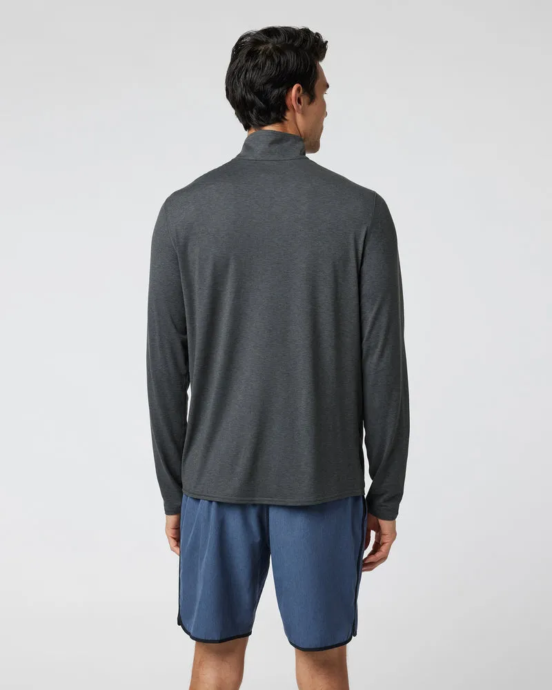 Ease Performance 1/2 Zip 2.0: Charcoal Heather