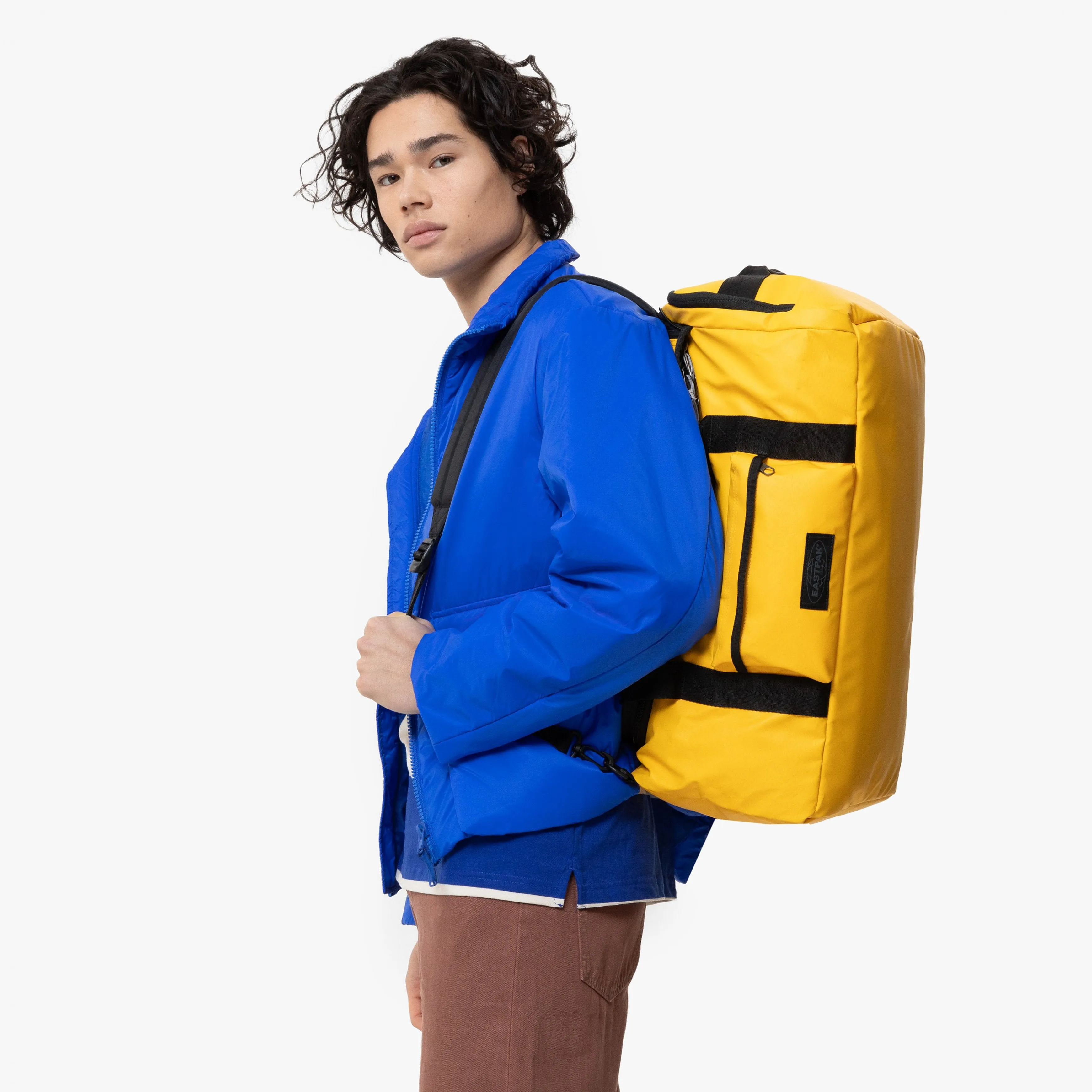 Eastpak Tarp Duffl'R S Tarp Yolk Small Duffle Bag - EK0A5BHM3O51