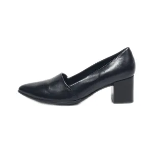 Ecco Mid-Heel Shoes Leather Black Colour For Women