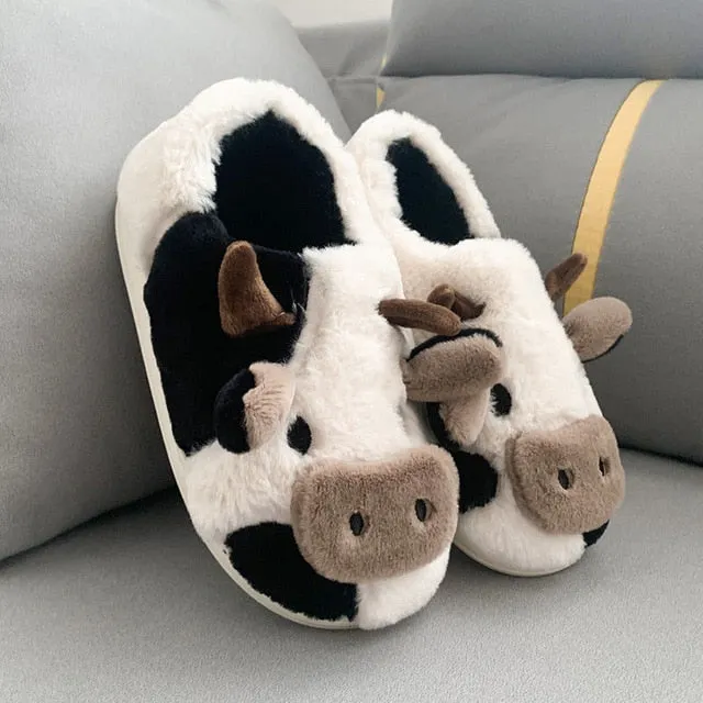 Fluffy Cute Animal Slippers