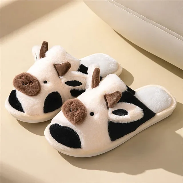 Fluffy Cute Animal Slippers