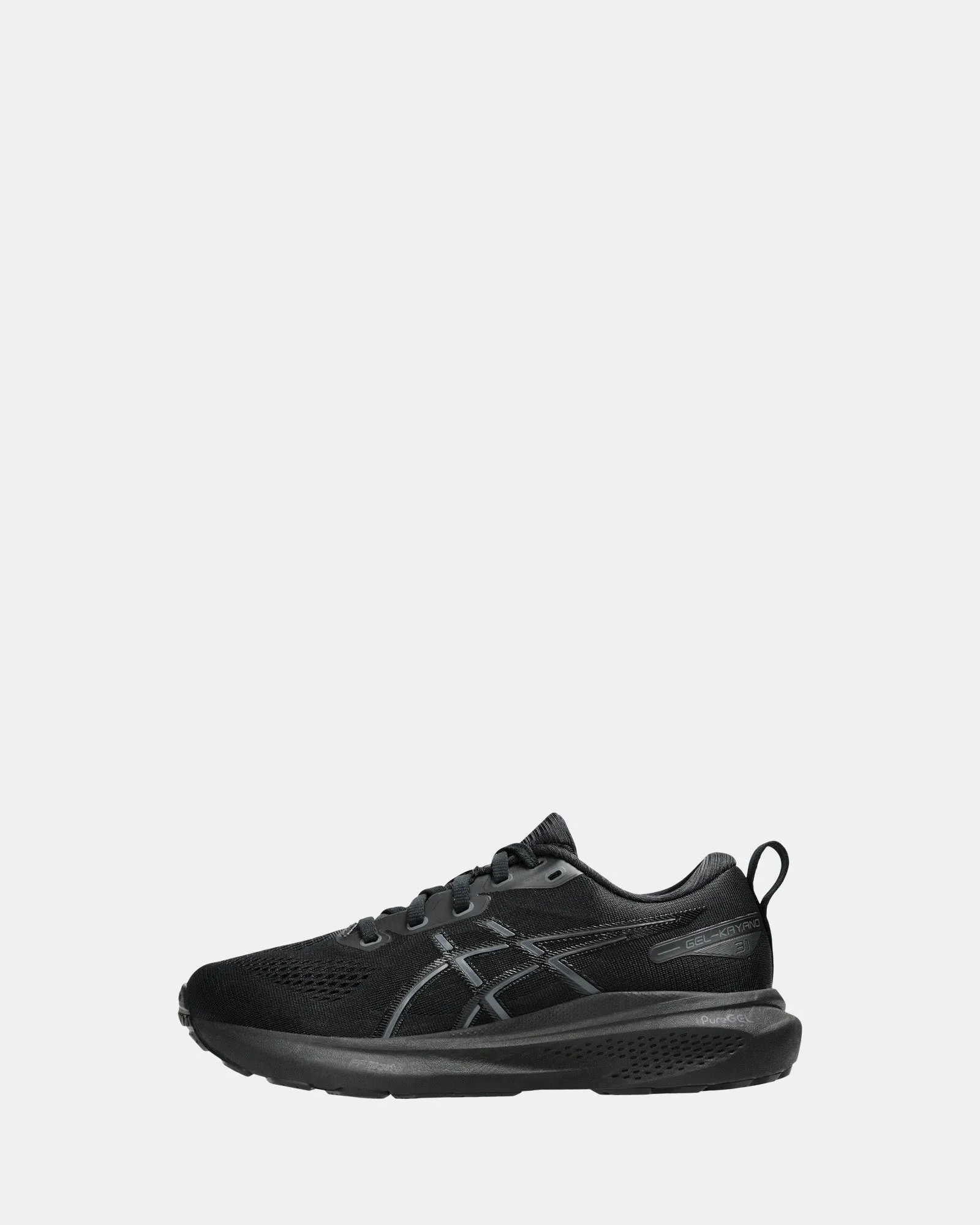 Gel-Kayano Black 31 Grade School Black/Black