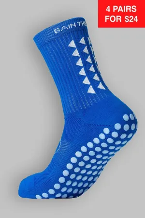 GRIP SOCKS 2.0  MidCalf Length - Blue