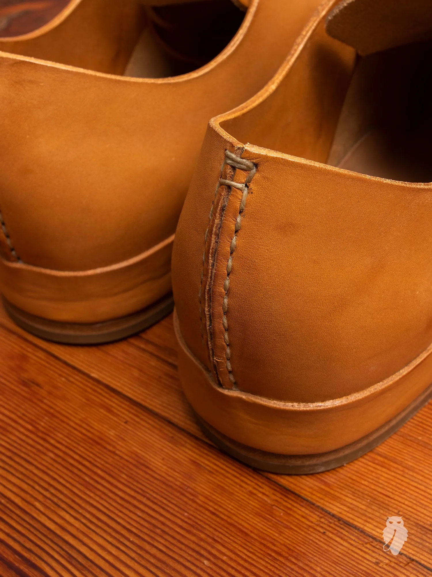 Hand Sewn Low-Top Sneaker in Natural